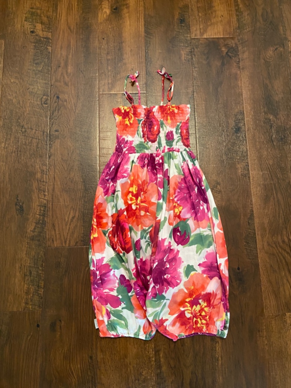 Jottum Floral Jumpsuit Party Casual Summer Colorful 10-12yo Eur 146/152 100%Cott - Picture 4 of 15